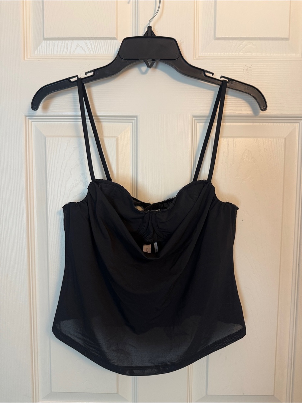 Urban Outfitters Black Cami Tank Top with Built-In-Bra